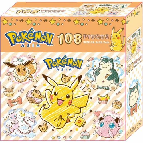 《 Pokemon 》寶可夢 108片盒裝拼圖(B)