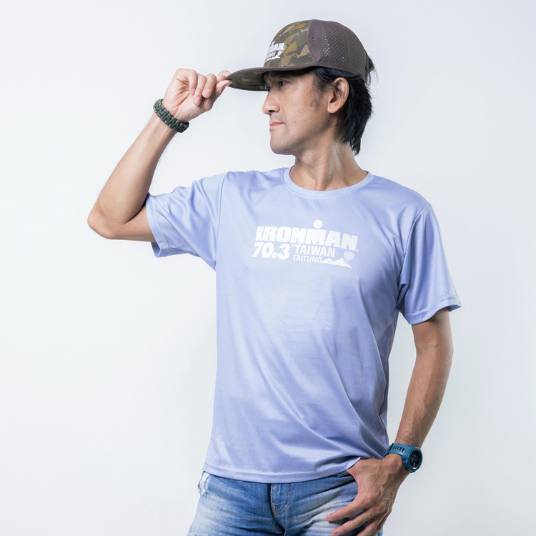 IRONMAN 70.3 TAITUNG - COVID-19 KEEP OUT - No Drafting T-Shirt -男版
