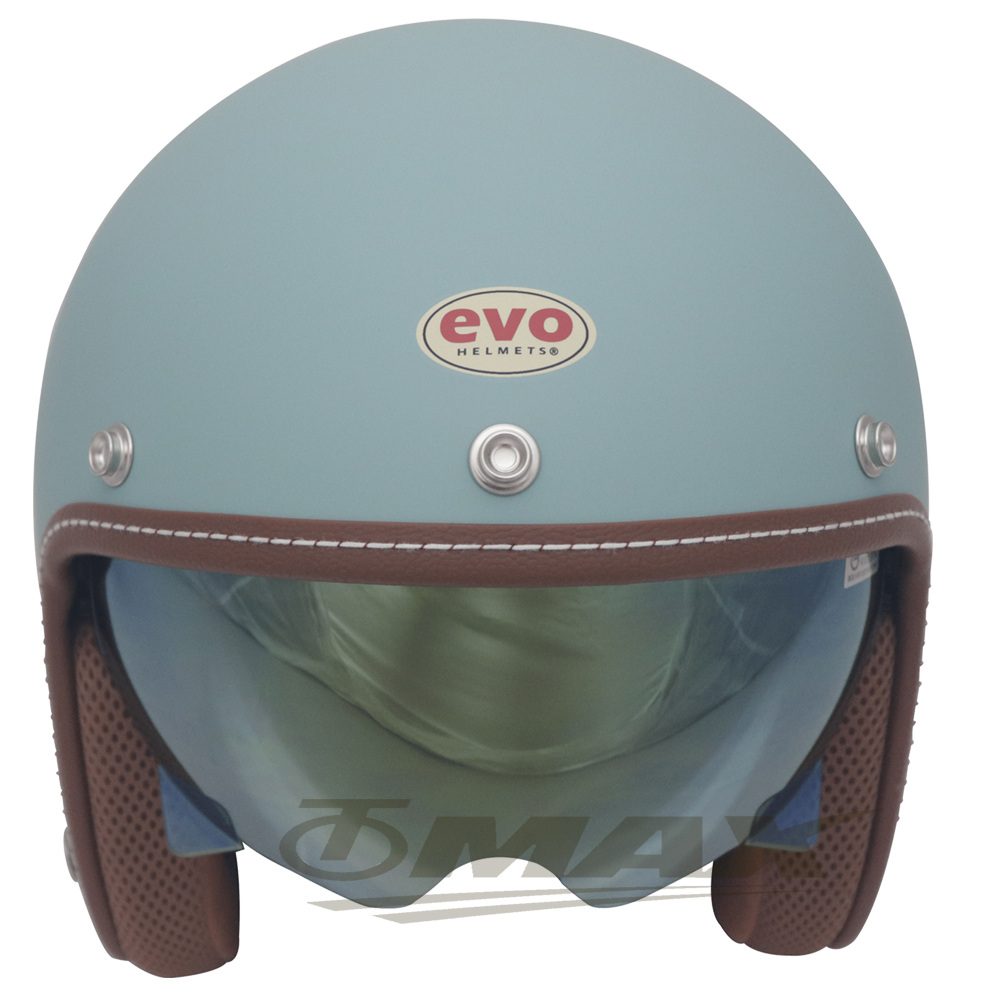 ALISA皮革復古半罩安全帽CA-312+贈1附耳罩+長鏡片+免洗內襯套6入 破盤下殺 OMAX歐妹思購物網