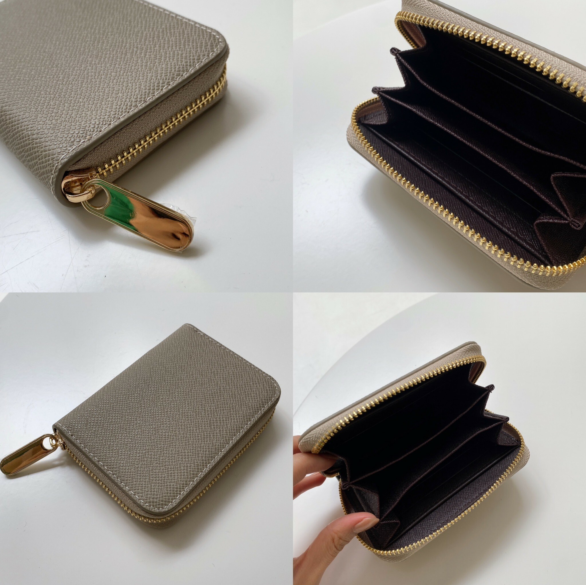 十字紋防刮零錢包/五色