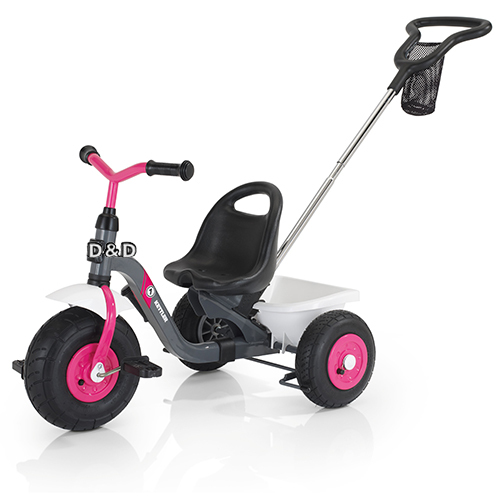 【德國KETTLER】頂級2合1三輪推車-淑女粉