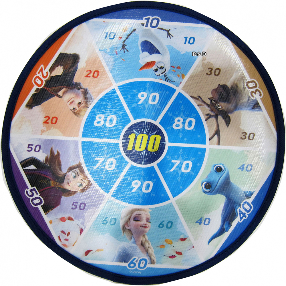 《 Disney 迪士尼 公主 》布球黏黏樂-冰雪奇緣2