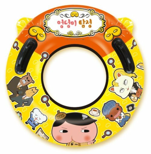 《 屁屁偵探 》屁屁偵探黃款游泳圈65cm