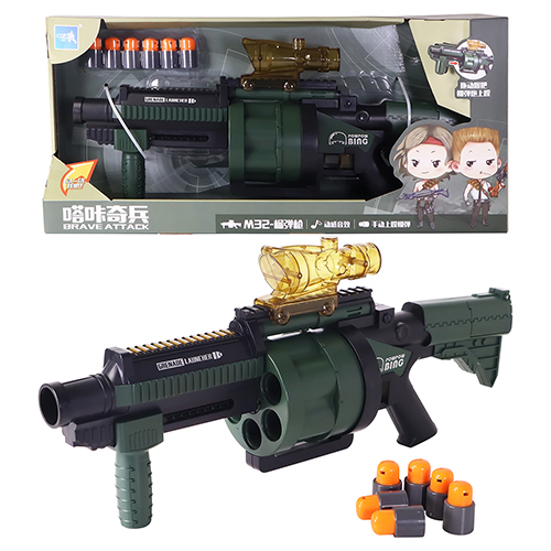 《 KIDMATE 》M32聲光榴彈槍