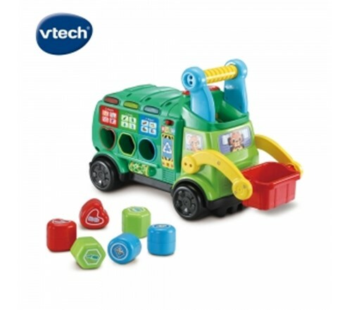 《英國Vtech》智慧學習騎乘回收卡車
