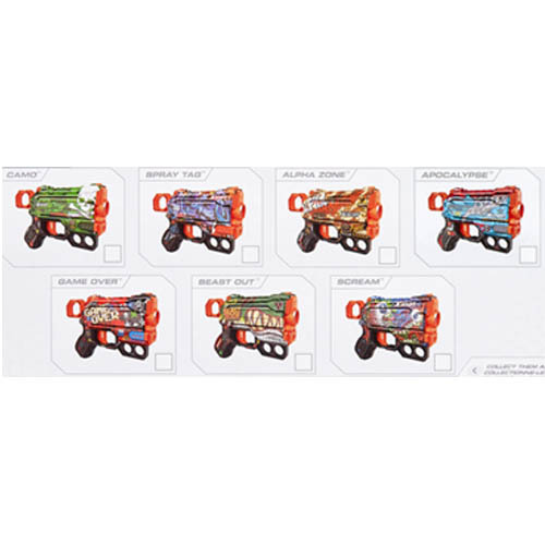 《 X-SHOT 》X射手 塗裝系列Menace(款式隨機出貨)