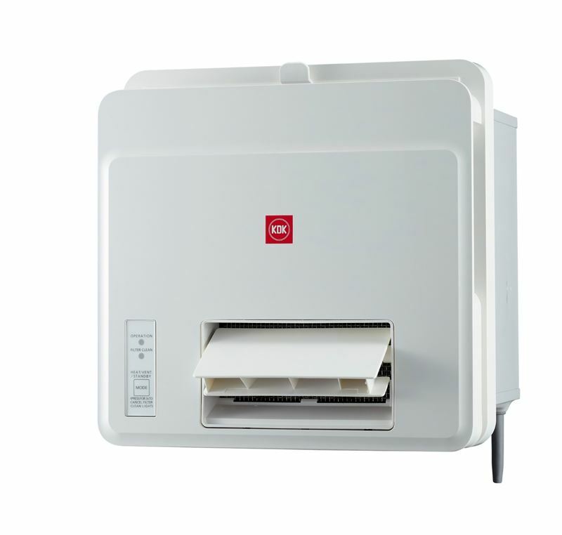 KDK  23BWBH‧窗口式浴室寶‧1200W‧無線遙控‧香港行貨,原廠1年保養‧