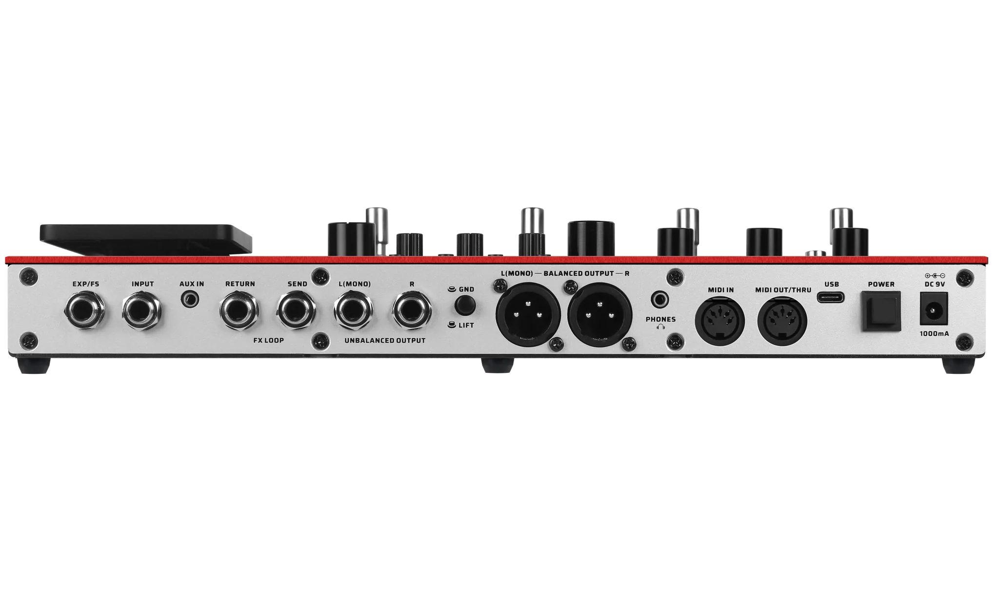 Valeton Valeton GP-200R 旗艦綜合效果器 金屬紅 特別款 第 4 張圖片｜三峽效果器