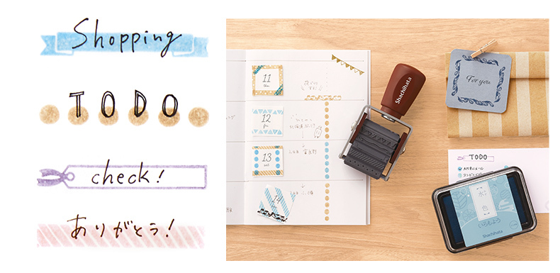 shachihata - Rotation Decoration Stamp