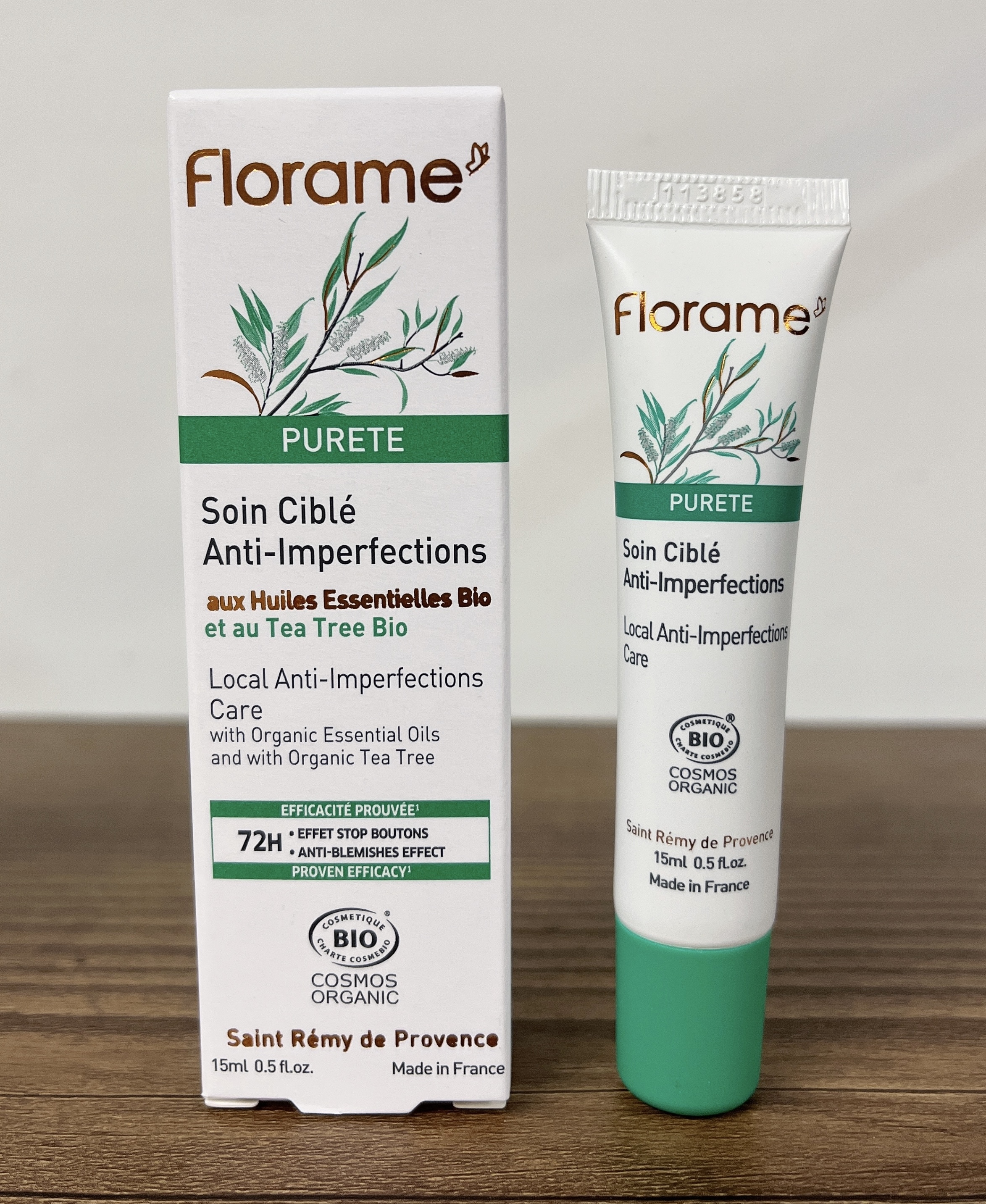 FLORAME Local Anti-Imperfections Care 有機互葉白千層抗痘去印啫喱 [15ml]