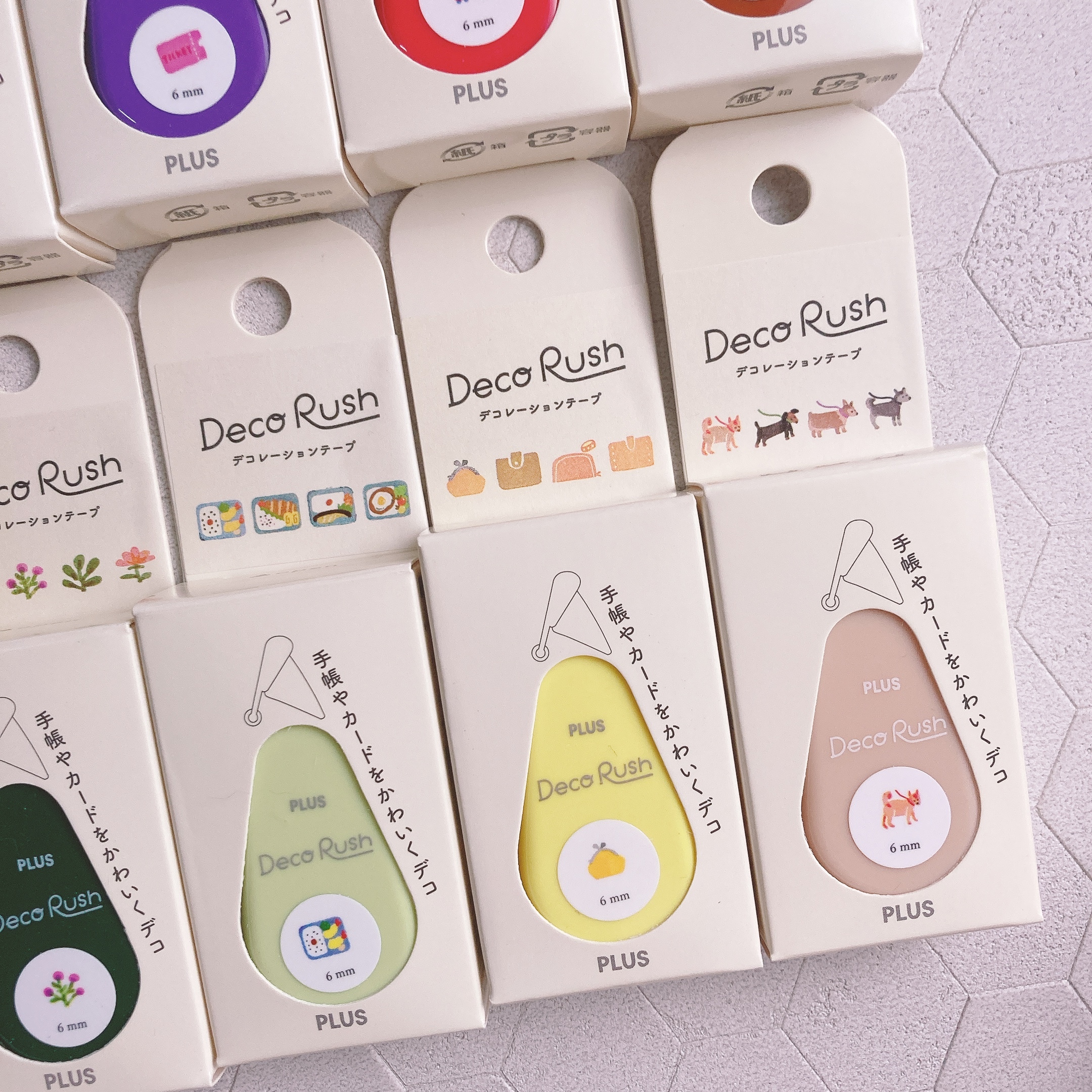 PLUS｜2022新品 手帳花邊帶 第二彈