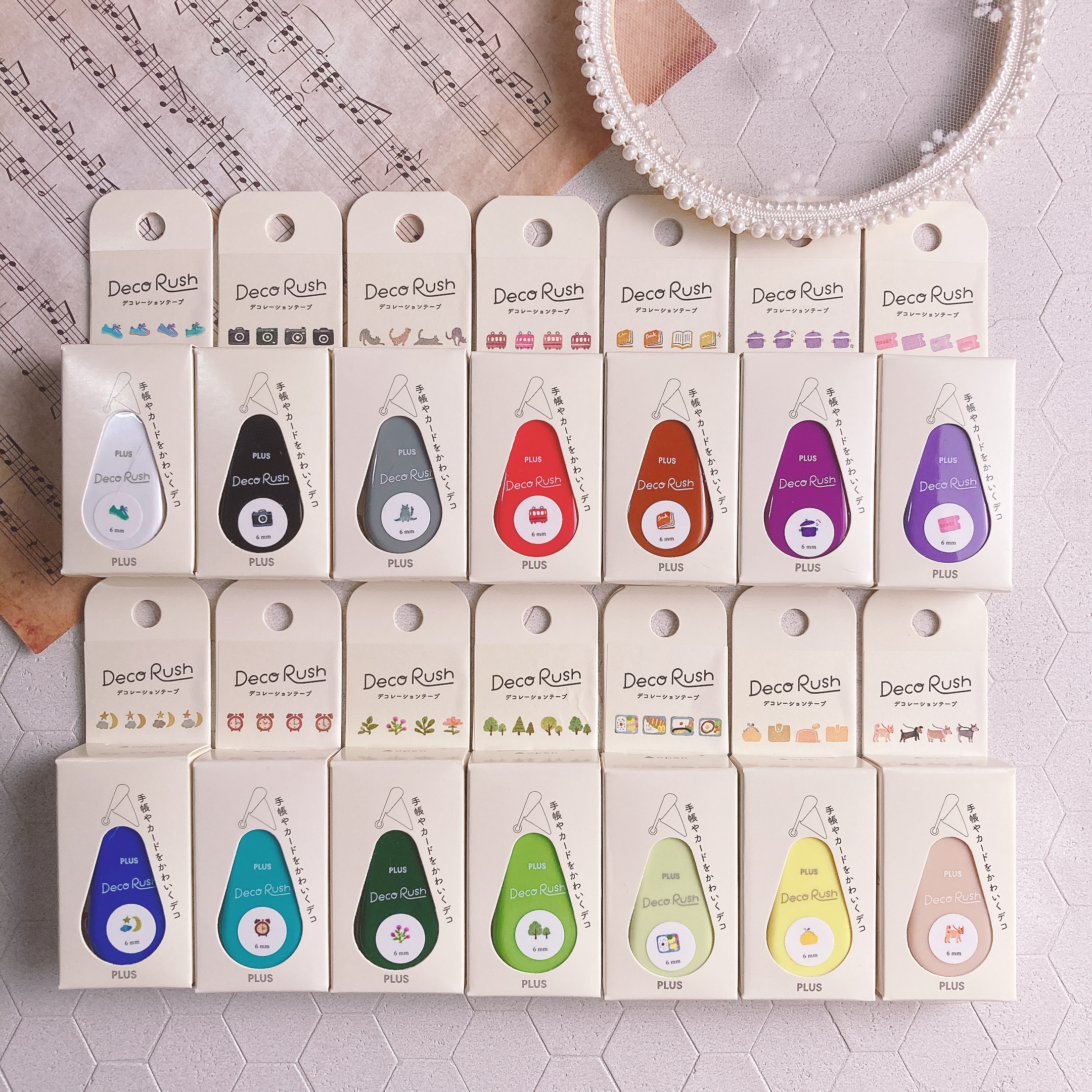 PLUS｜2022新品 手帳花邊帶 第二彈