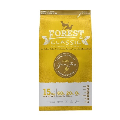 新西蘭 FOREST 無穀物天然系列 - 全犬雞肉配方 4lb / 15lb