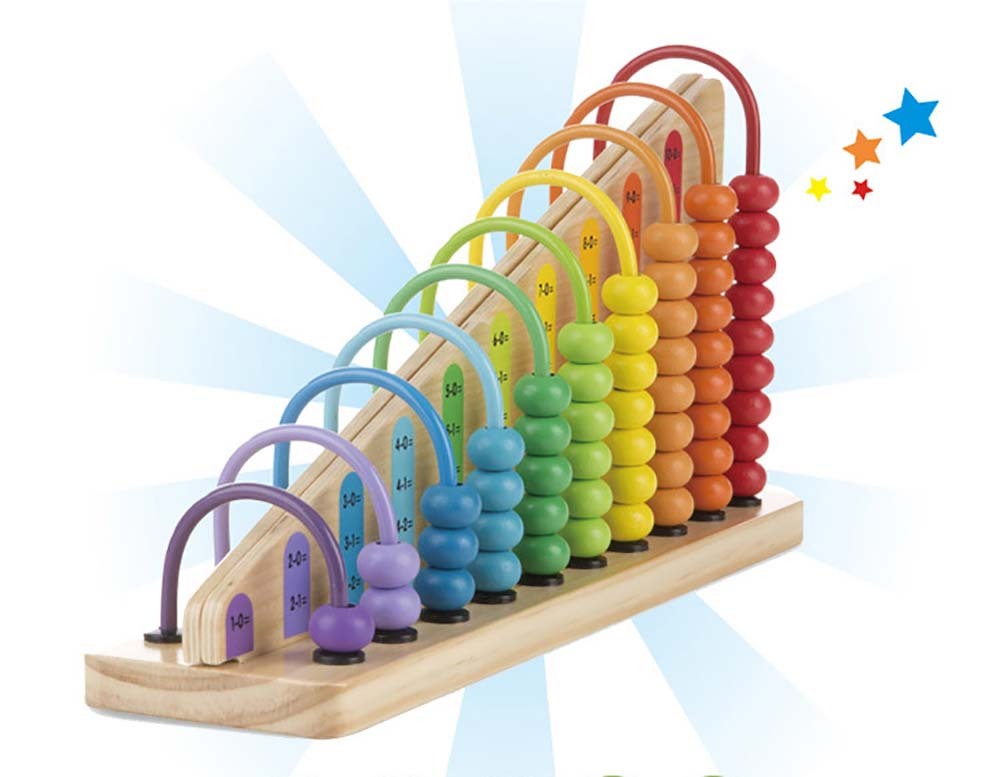 《 美國 Melissa & Doug 》益智 - 數字加減法練習 - 算盤