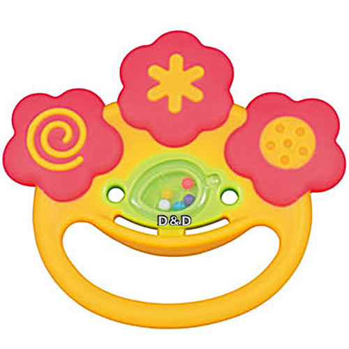 《 日本 Toyroyal 樂雅 》牙膠微笑搖鈴