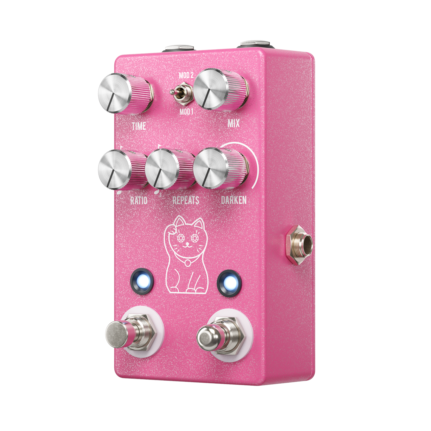 JHS JHS Lucky Cat Delay Pink 延遲 效果器 第 2 張圖片｜三峽效果器