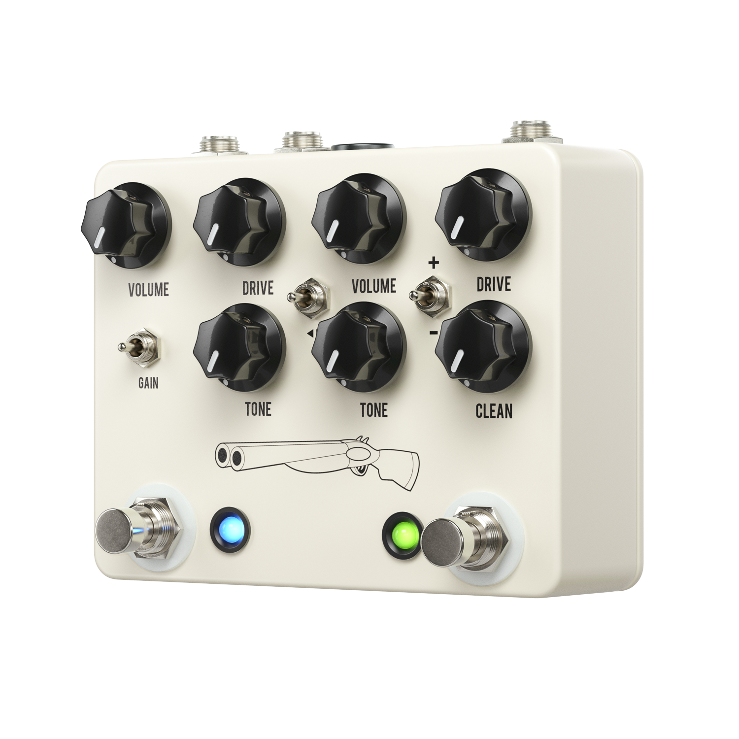 JHS JHS Double Barrel V4 破音 效果器 第 2 張圖片｜三峽效果器