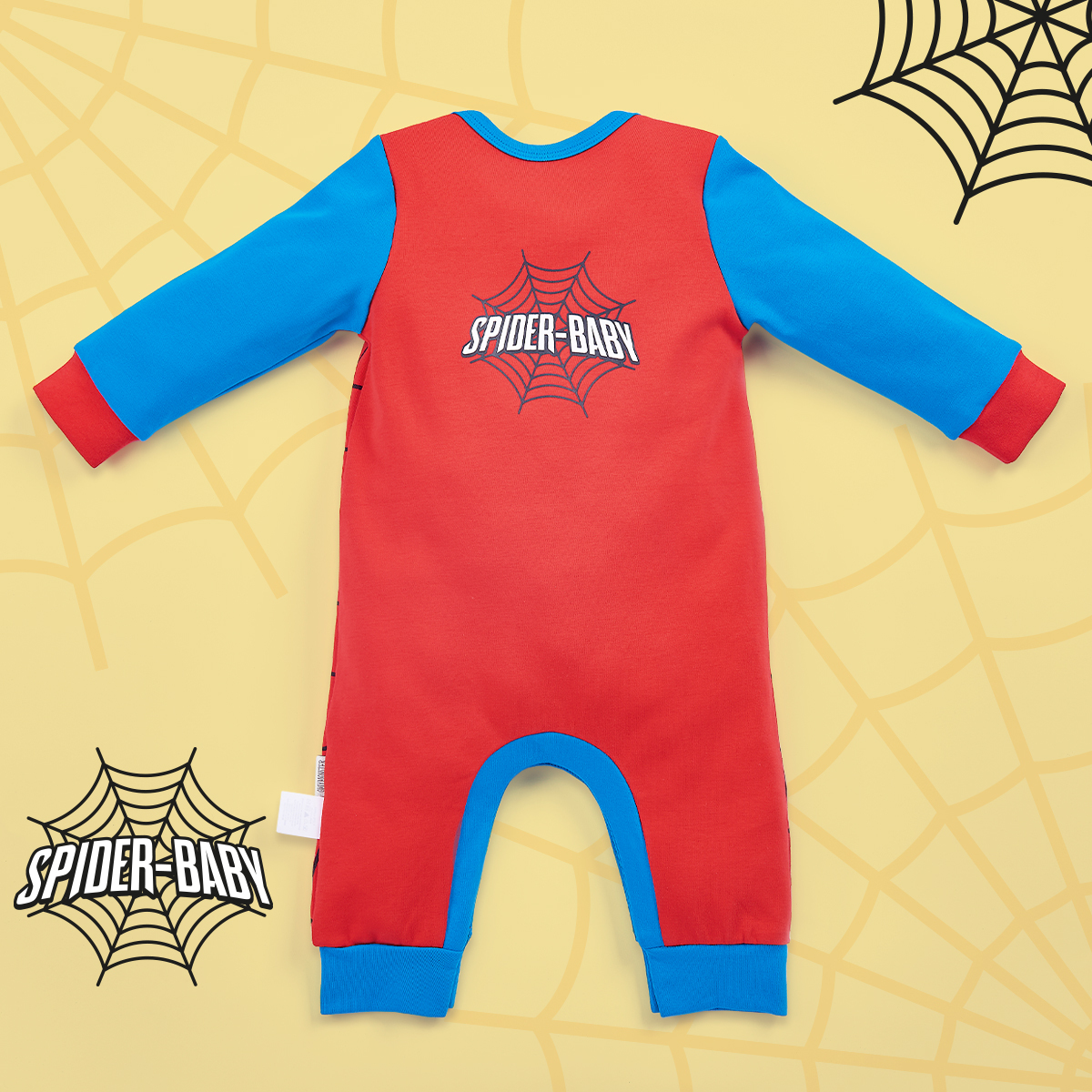 OMYMONSTER - Spider Baby 長袖連身夾衣