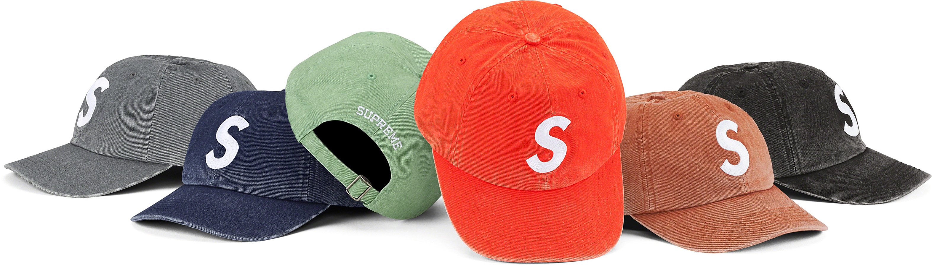 2022AW SUPREME WASHED CORDURA CAMP CAP 老帽水洗帽子