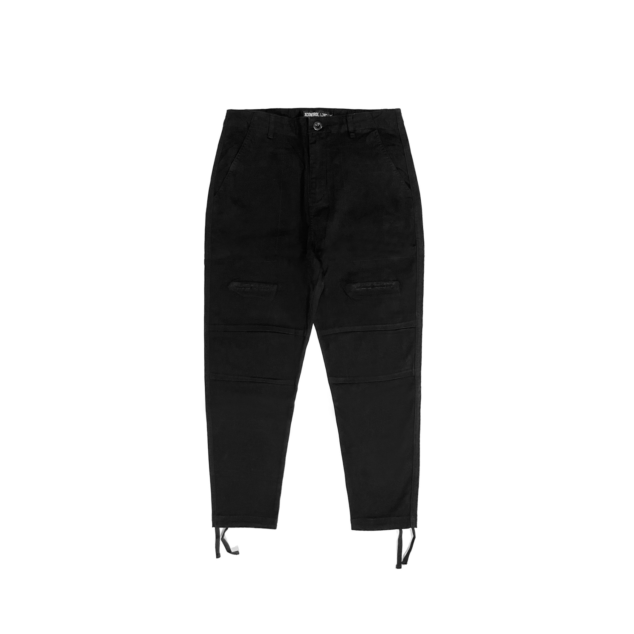 XCTRL 家紋補丁工作褲-黑
