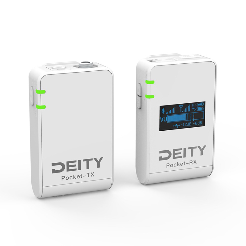Deity Pocket Wireless 口袋型無線麥克風 白色