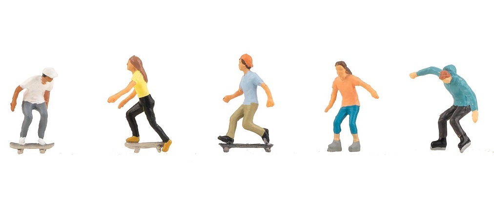 Faller 151652 HO scale While skating