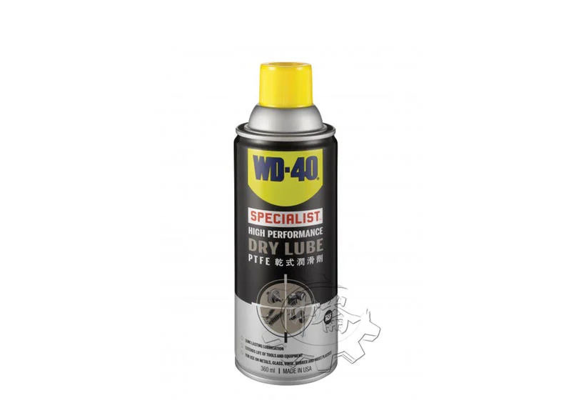 ＊中崙五金【附發票】美國製 WD-40 乾式潤滑劑 長效型潤滑油 (含PTFE) 360ml