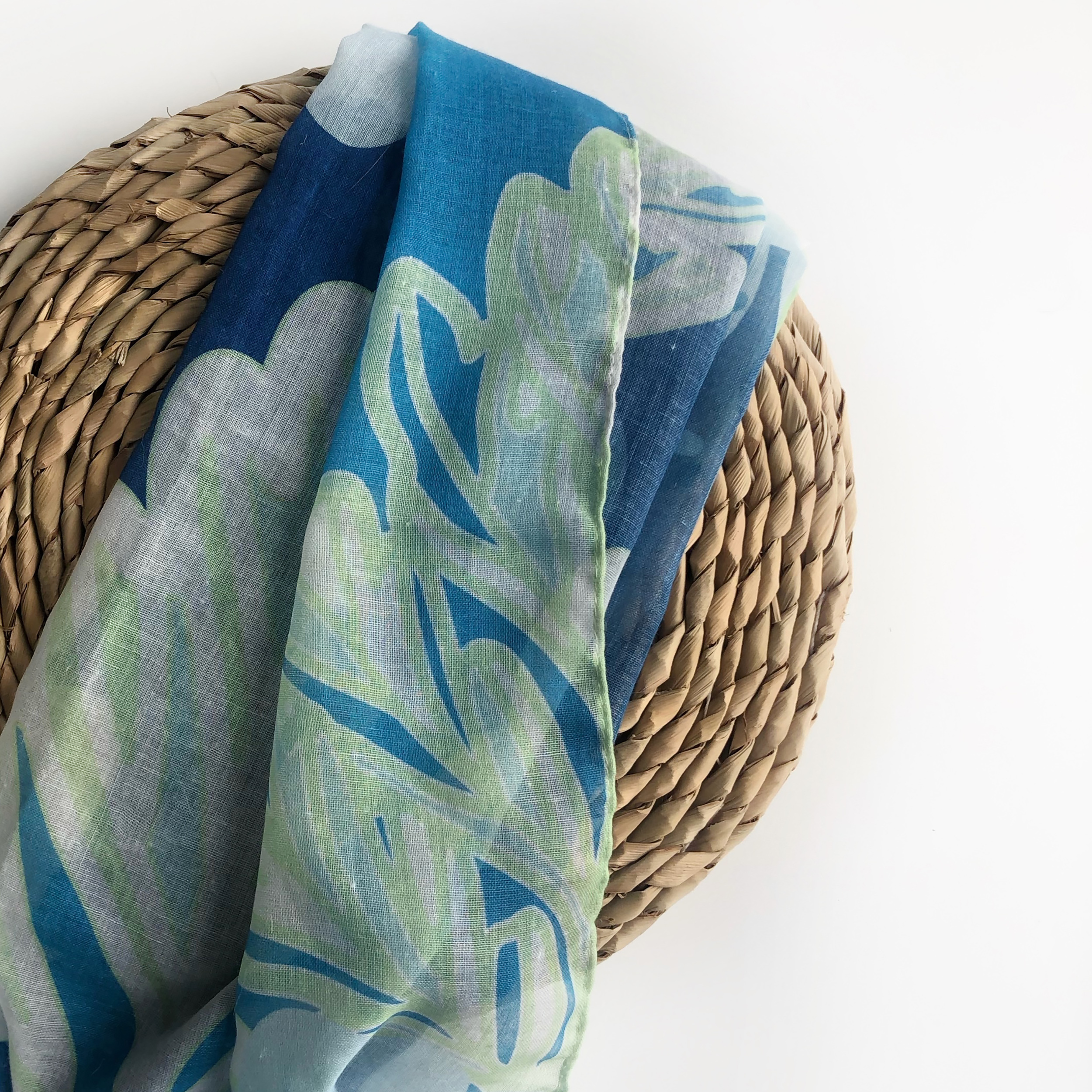 台灣 只有蕨｜蕨印飄逸圍巾2.0