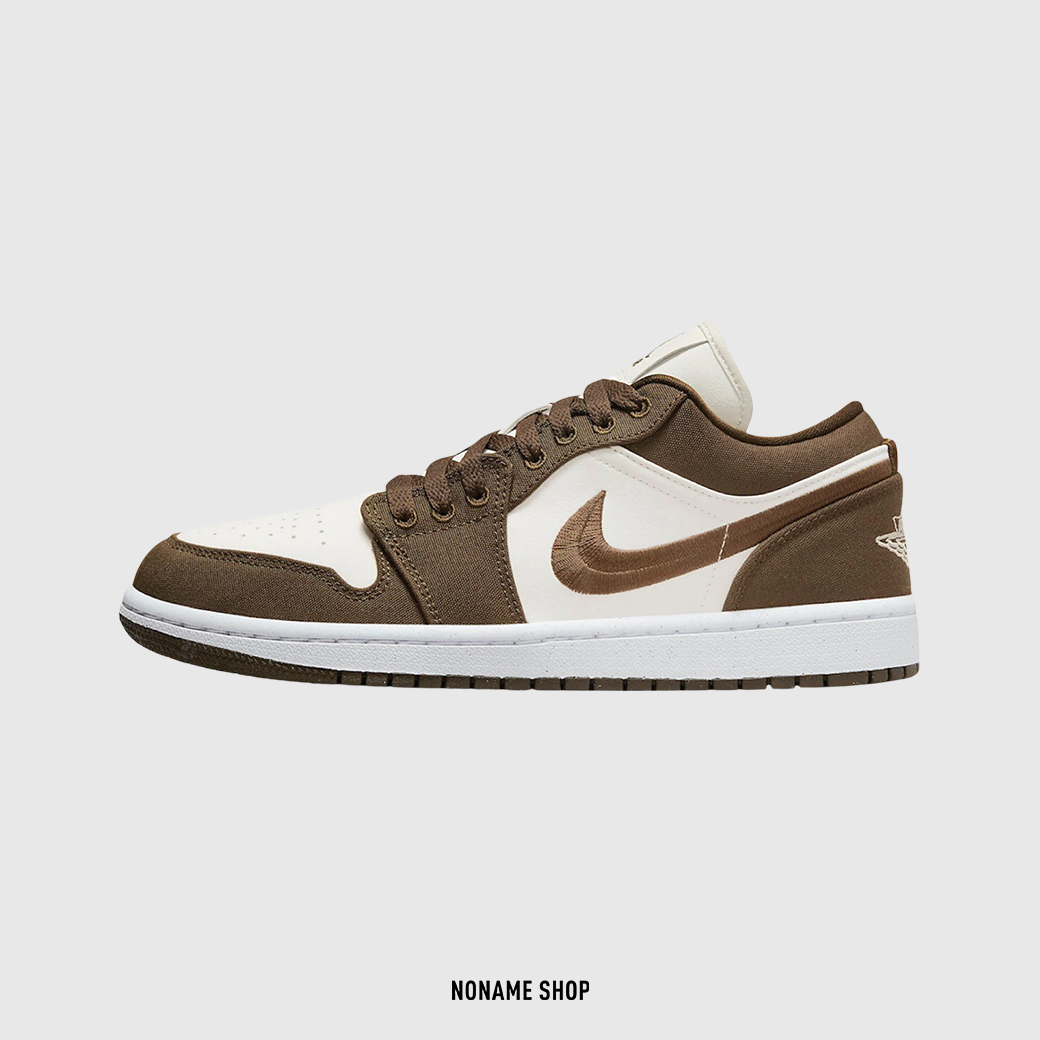 NIKE AIR JORDAN 1 LOW SE LIGHT OLIVE 編織摩卡橄欖綠軍綠