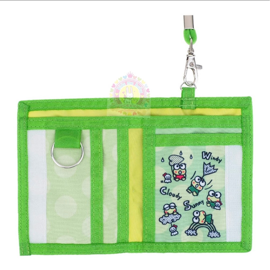 KeroKeroKeroppi 小童銀包連頸繩 9-7230-4