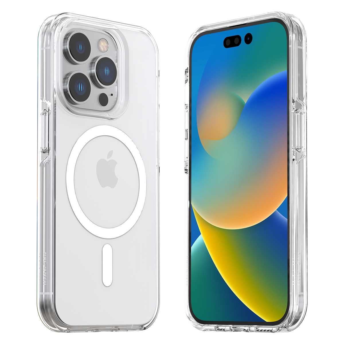 iPhone 14 Pro-araree Duple MagSafe 全透明混合結構防撞殼