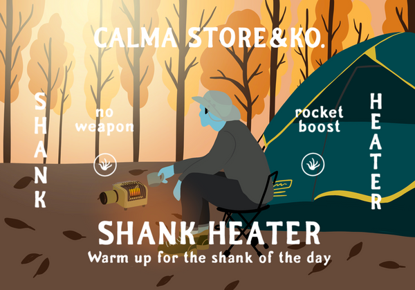 Calma Store - SHANK HEATER SOLO瓦斯小暖爐（預購）