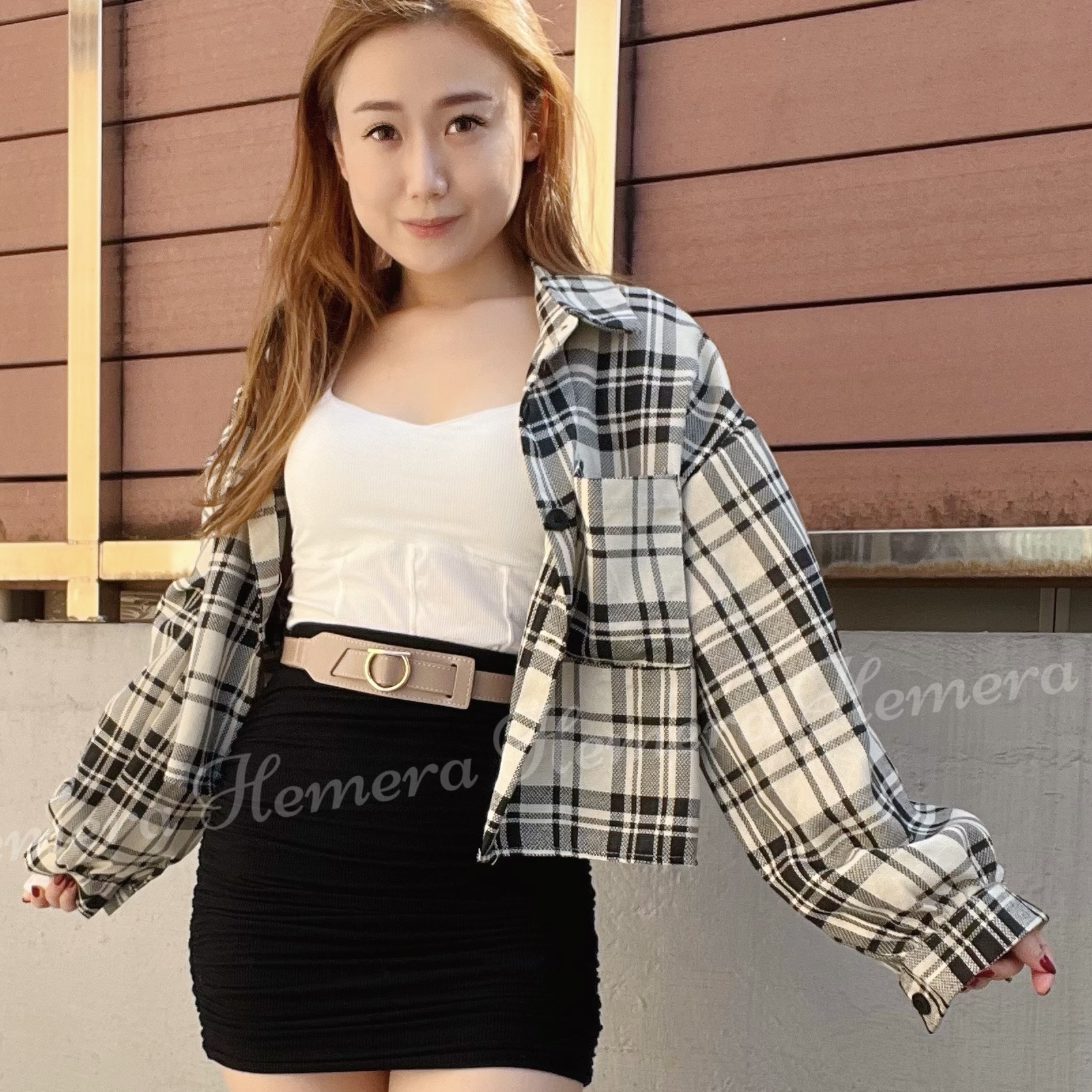Plaid Jacket JK22S0924