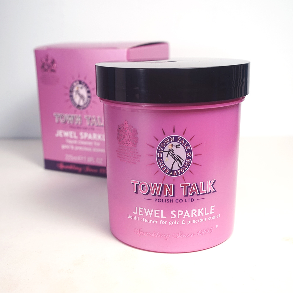 Town Talk 金器潔亮液 225ml 洗金水 黃金/白金/K金專用 金飾深層清潔 英國進口