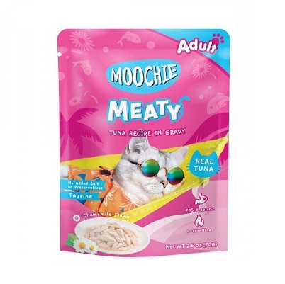 泰國Moochie 貓 Meaty系列 吞拿魚 洋甘菊 70g【原盒12包】