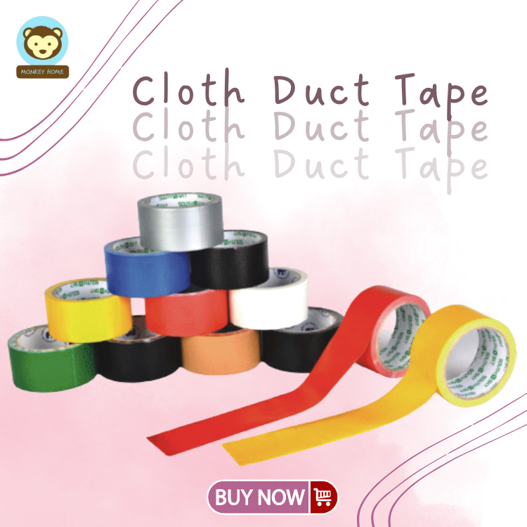 Monkey Home Cloth Duct Tape - 9m Length