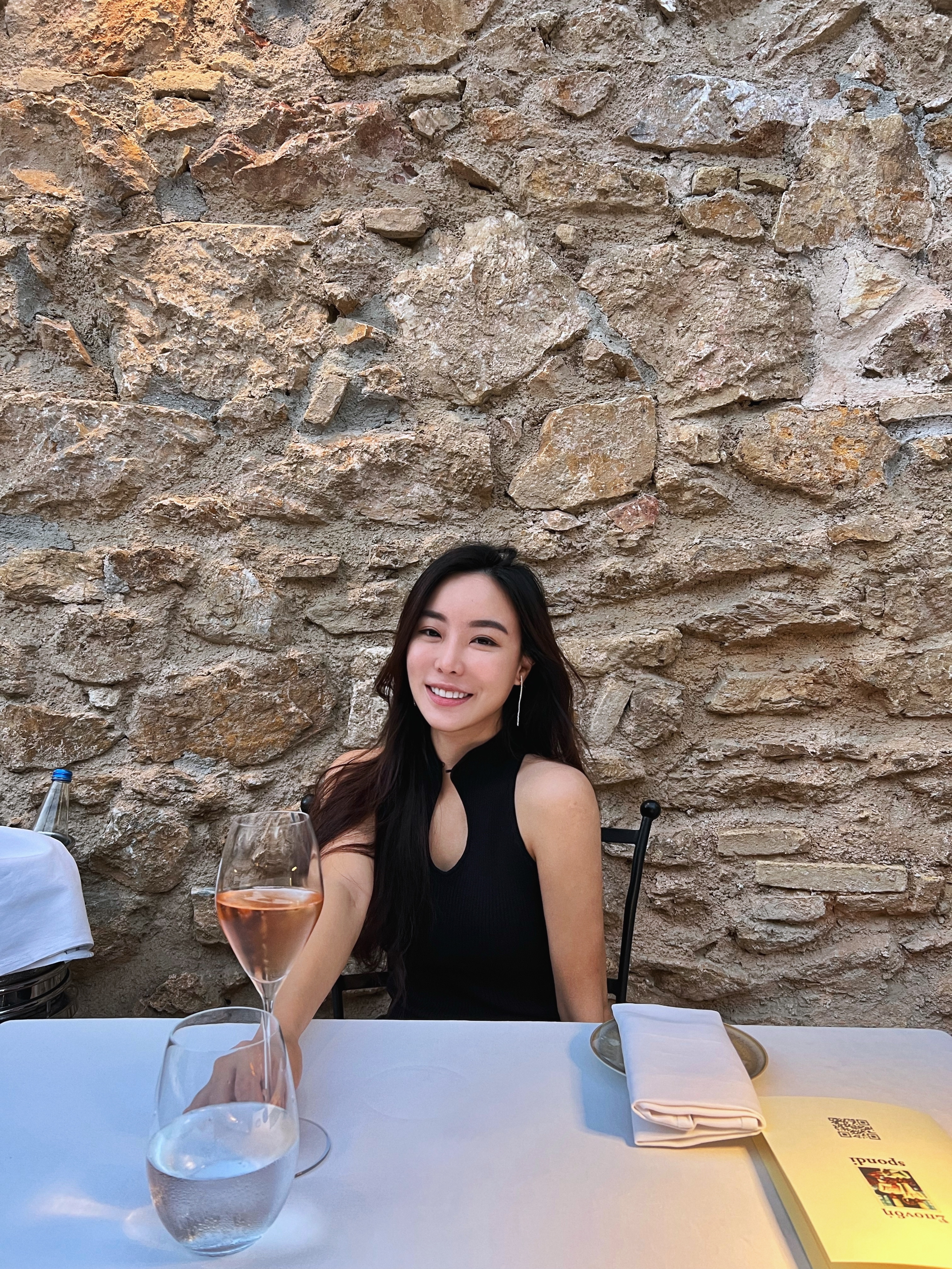 Crescent 新月 露背旗袍針織洋裝