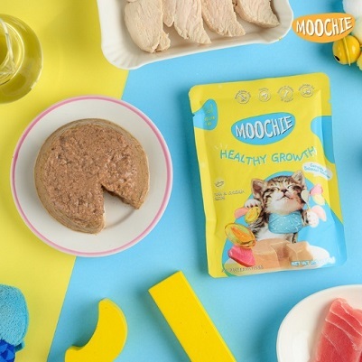 泰國Moochie 貓 海鮮系列 吞拿魚濕糧(成長配方) 70g【原盒12包】