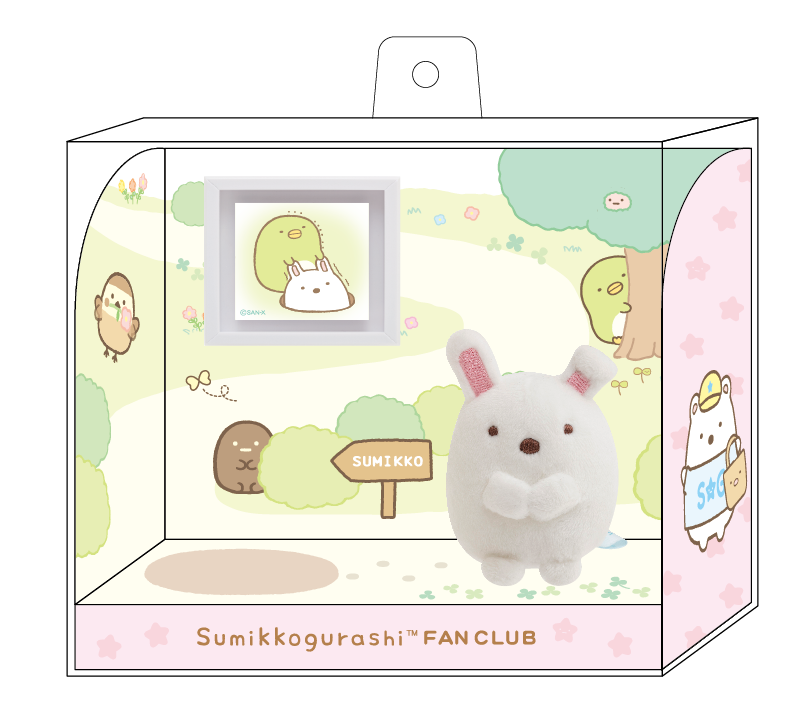 角落生物FC限定兔耳白熊box連白熊小相框