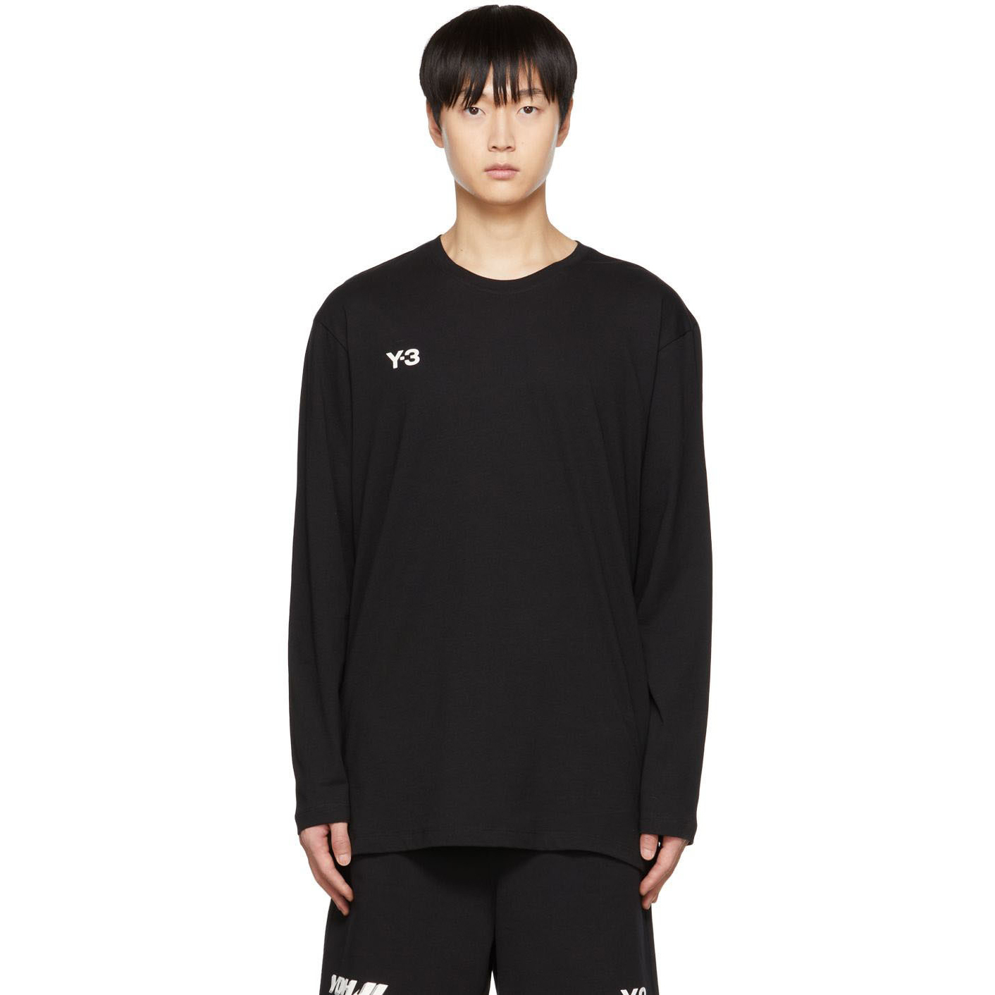 【 Y-3 U GFX LS TEE 頂級薄長TEE 】