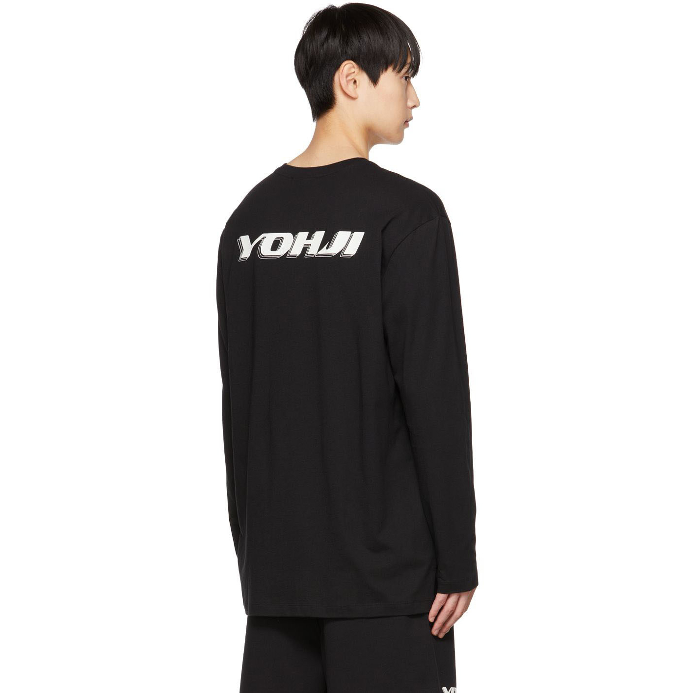 【 Y-3 U GFX LS TEE 頂級薄長TEE 】