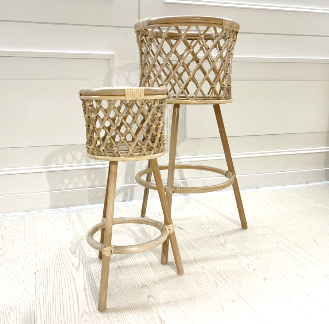 竹編花籃置物架 LLZ-HJ-004