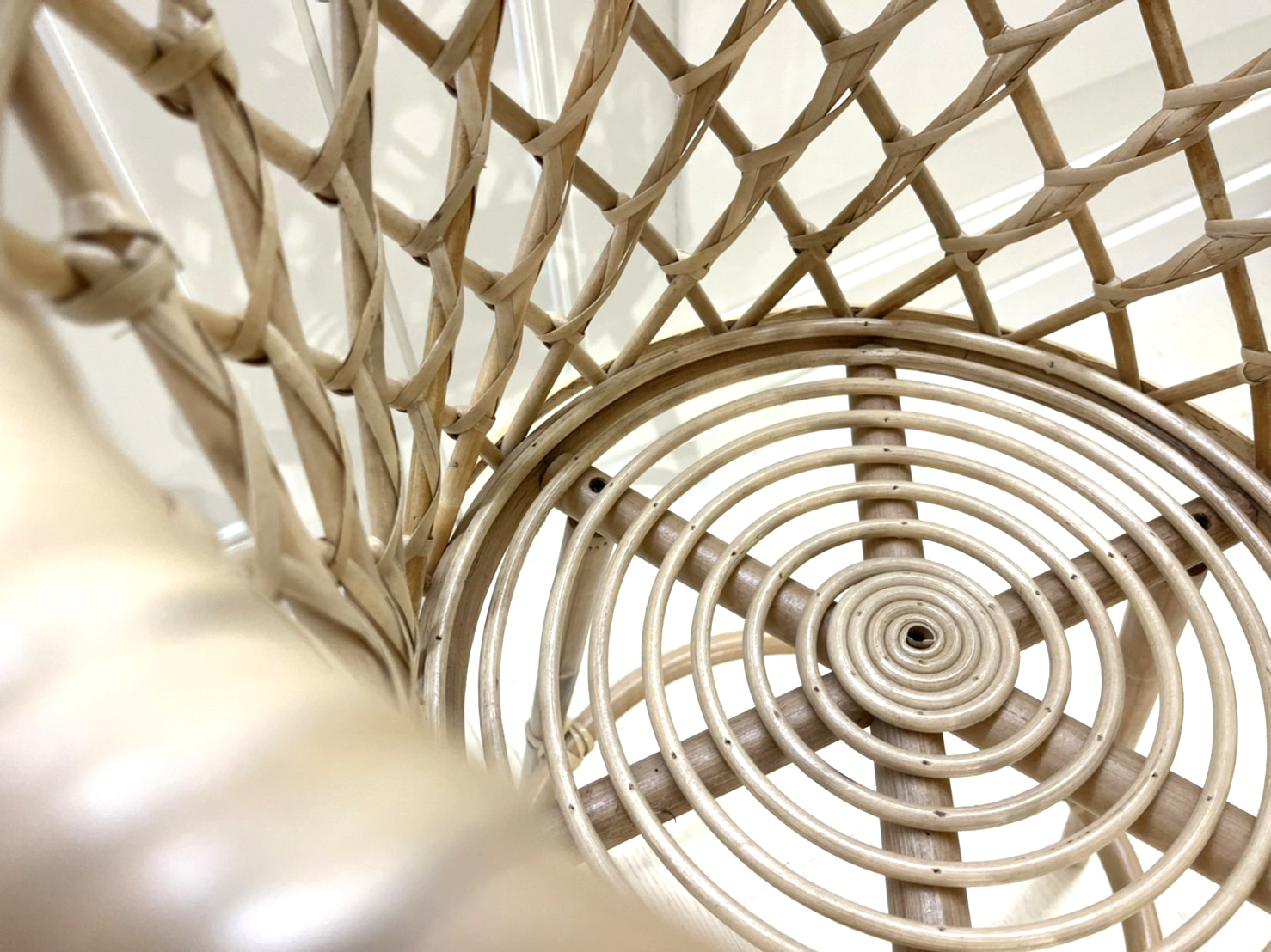 竹編花籃置物架 LLZ-HJ-004