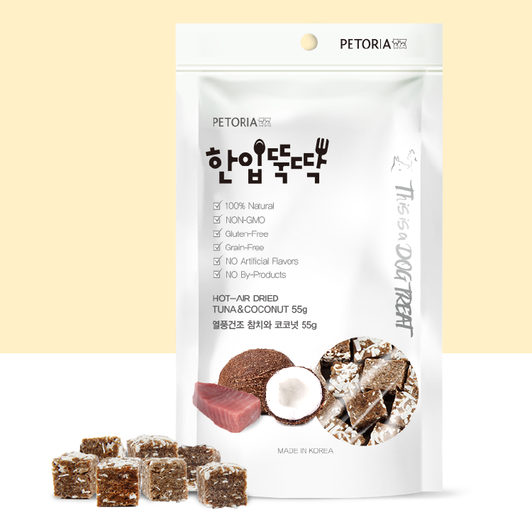 Petoria 風乾吞拿椰子脆脆粒 55g