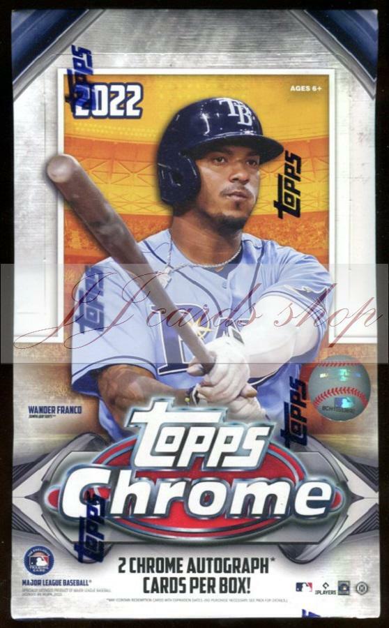 MLB 2022 Bowman Draft HOBBY JUMBO 棒球卡卡盒( 每盒平均有3張簽名