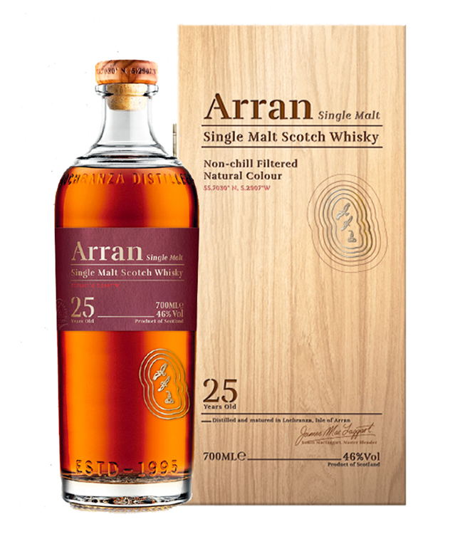 愛倫 25年 單一麥芽蘇格蘭威士忌 700mL