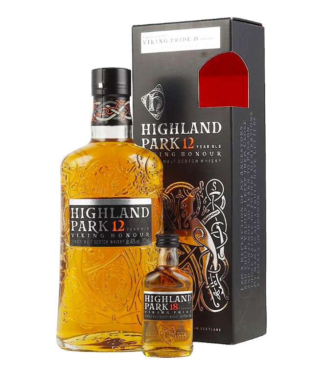 高原騎士 12年 維京榮譽 單一麥芽威士忌 700mL (連 Viking Pride 18年 酒辦 50mL)
