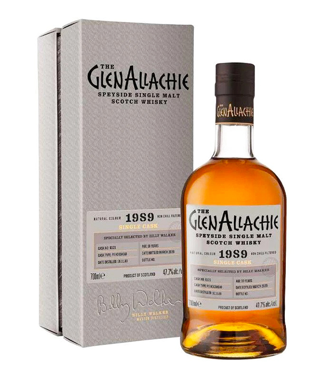 格蘭愛樂奇 30年 Single Cask 1989/2020 PX Hogshead #6121 700mL