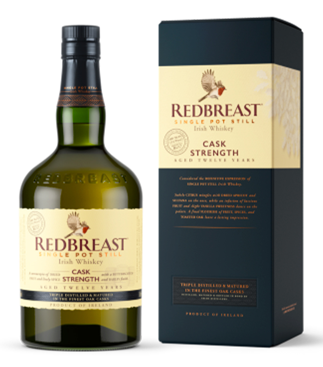 Redbreast 12 Years Cask Strength Irish Whisky 700mL