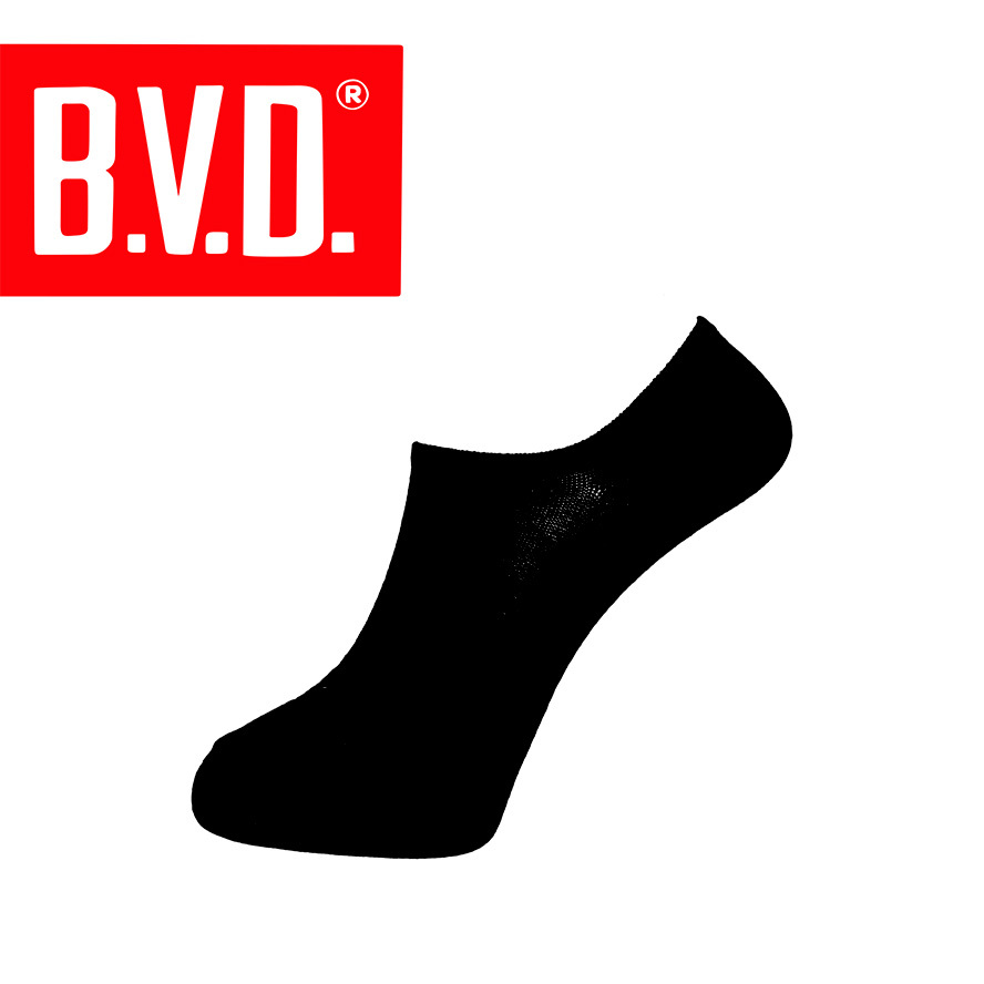 B.V.D。低口直角。女生。船襪B218